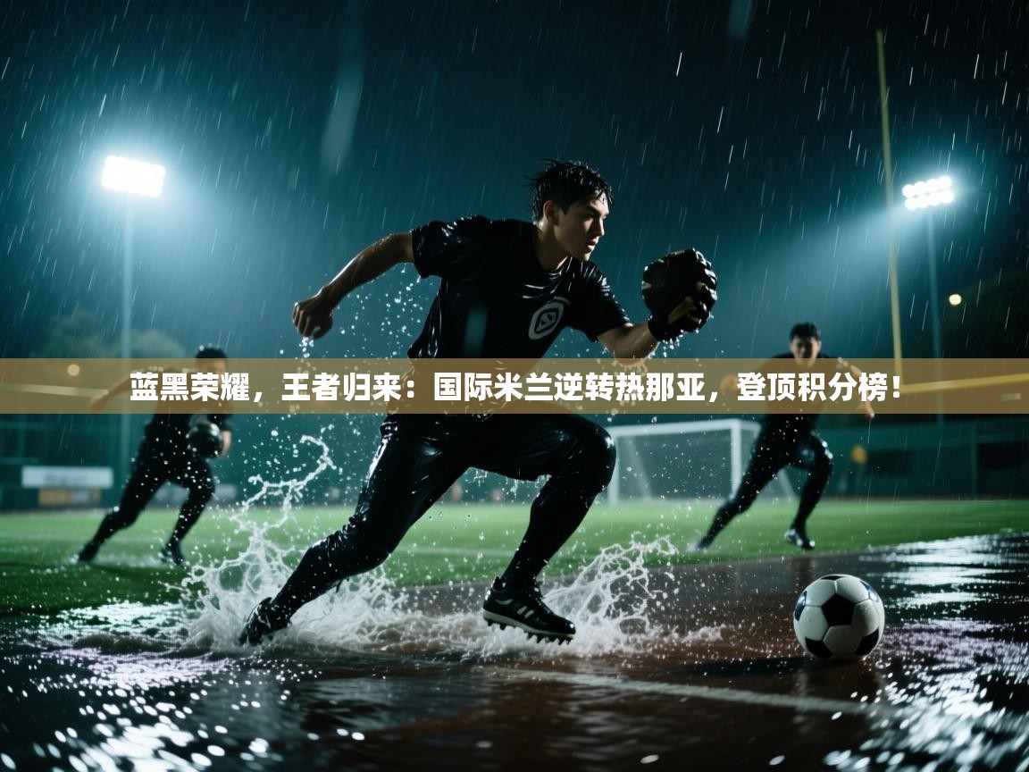 蓝黑荣耀，王者归来：国际米兰逆转热那亚，登顶积分榜！  第2张