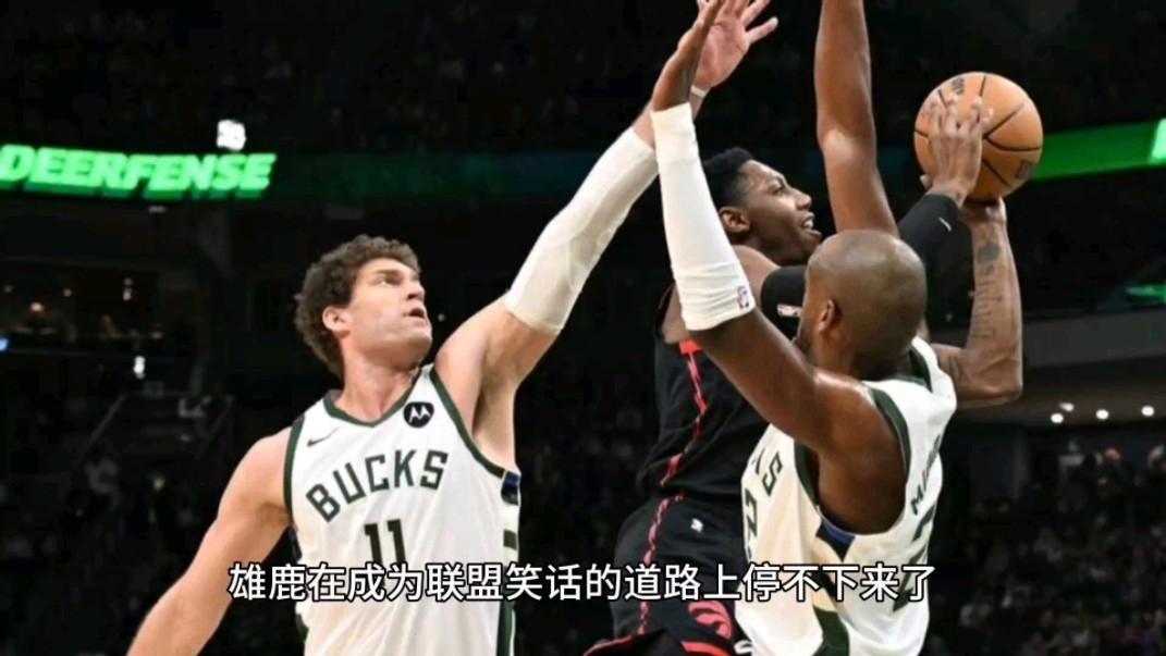 包含猛龙主场击败雄鹿，小加33分带队砍下胜利的词条